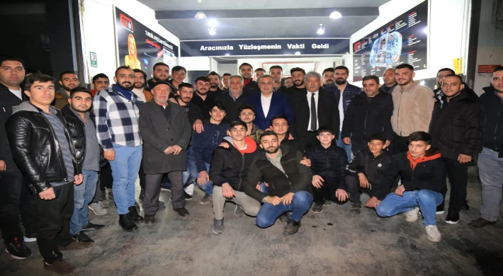 Milletvekili Metin Bulut, Sanayi Sitesinde Gençlerle Bir Araya Geldi