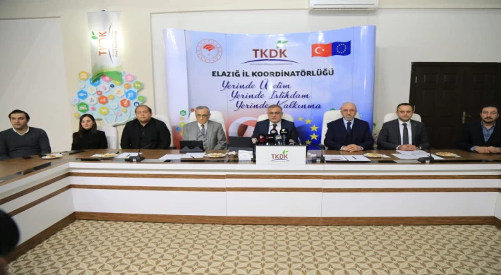 TKDK Elazığ İl Koordinatörlüğü Tarafından 2022 Yılı Değerlendirme Toplantısı Düzenlendi