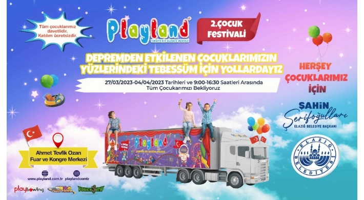 Elazığ Belediyesi Tarafından 2. Çocuk Festivali Düzenlenecek