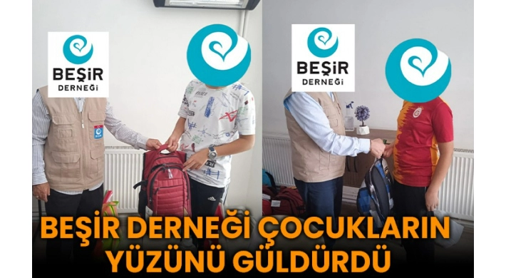 Beşir Derneği Çocukların Yüzünü Güldürdü