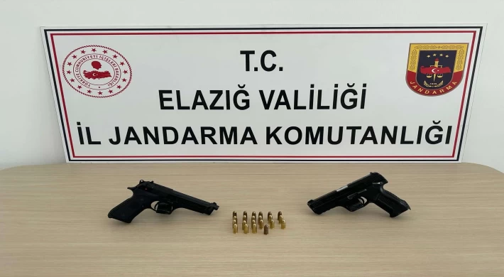 Elazığ’da Ruhsatsız Silah Operasyonu