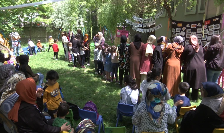 Elazığ Belediyesi Anaokulu’ndan Geleneksel Oyunlar Şenliği