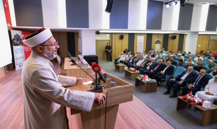 Diyanet İşleri Başkanı Erbaş Harput Klasik Hadis Meclisi Programına Katıldı