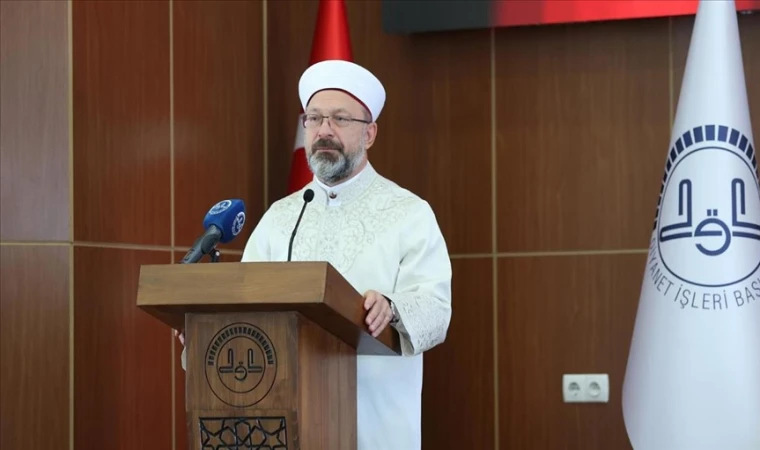 Diyanet İşleri Başkanı Prof. Dr. Ali Erbaş'tan Başkan Şerifoğulları’na Teşekkürlerini Sundu