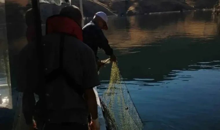 Elazığ’da Kaçak Avlanma Denetimleri Devam Ediyor