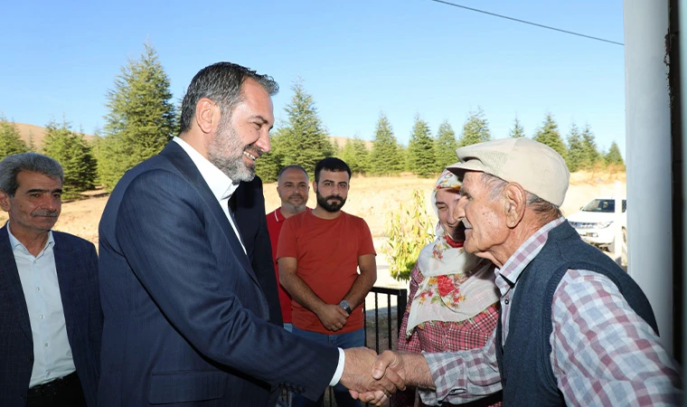 Başkan Şerifoğulları, Hankendi Mahallesi Ziyaretinde