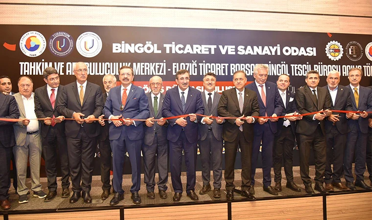 Elazığ Ticaret Borsası Bingöl Tescil Bürosu Açıldı