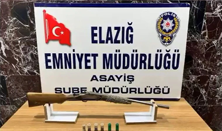 Elazığ’da Havaya Ateş Eden 8 Şahsın İkametimde Arama Yapıldı