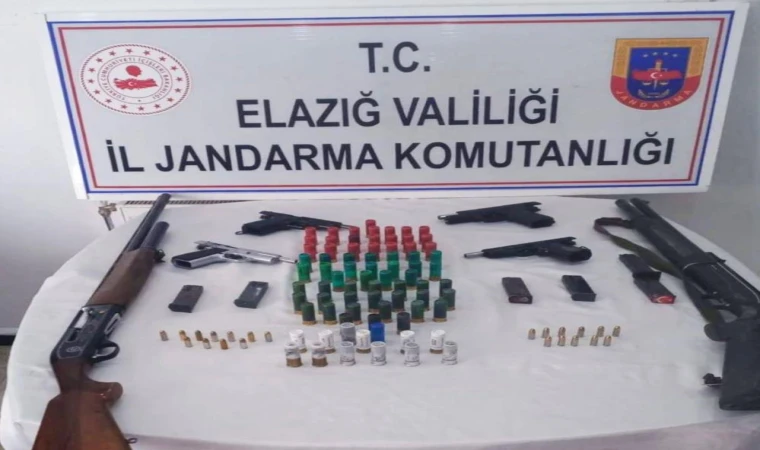 Elazığ’da Ruhsatsız Silah Operasyonu