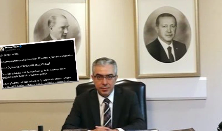 Erdoğan'ın Başdanışmanından Yapıcıoğlu'na Yanıt