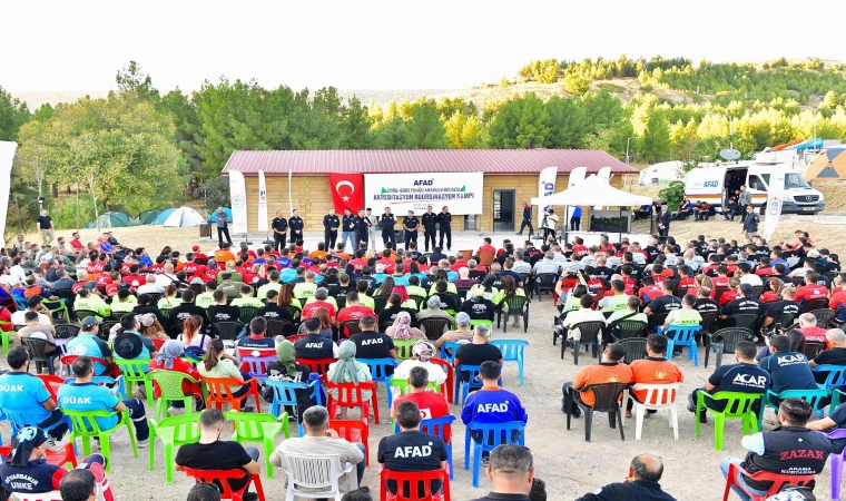 AFAD Eğitimlerine Elazığ’dan Katılım