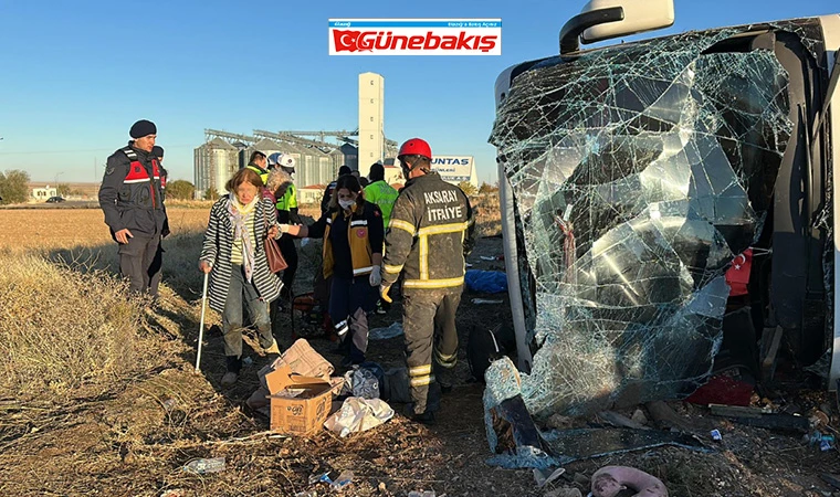 Aksaray’da Feci Kaza: 6 Kişi Öldü, 20 Yaralı!