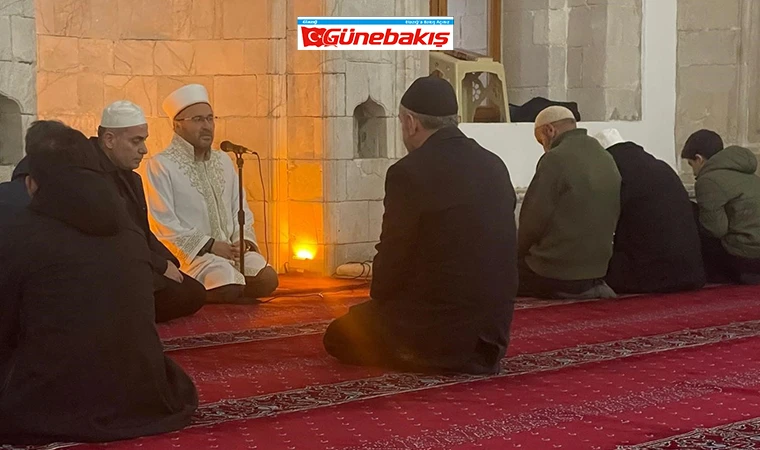 Elazığ Sarahatun Camii’nde Sabah Namazı Buluşmaları