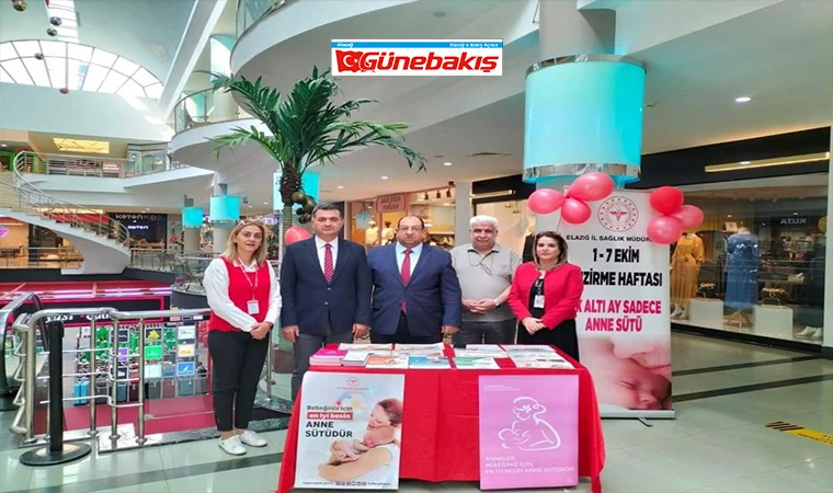 Elazığ'da Emzirme Haftası Etkinlikleri