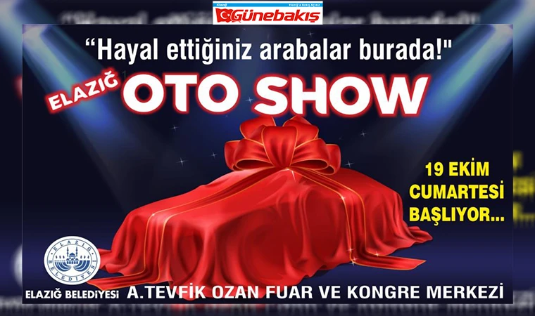 Elazığ’da Oto Show Başlıyor