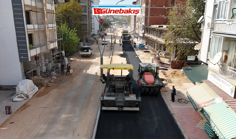 Sultan Fatih Caddesi’nde Asfalt Serim Çalışmaları Başladı