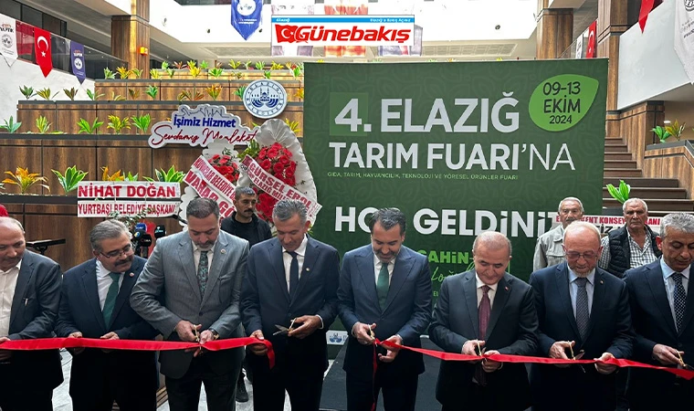 Tarımın Kalbi 4. Elazığ Tarım Fuarı'nda Atıyor