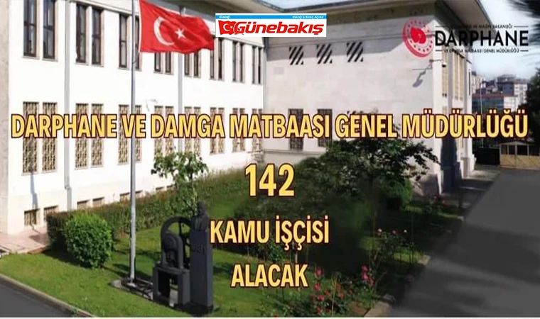 Darphane Ve Damga Matbaası 142 Personel Alacak