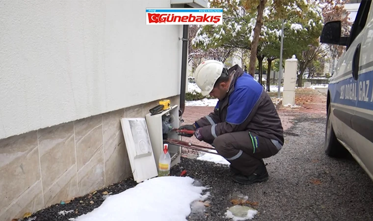 Doğalgaz Kaçağına Ekipler Tarafından Müdahale Edildi