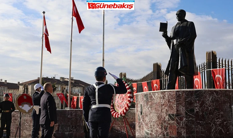 Elazığ'da Atatürk, Düzenlenen Törenle Anıldı