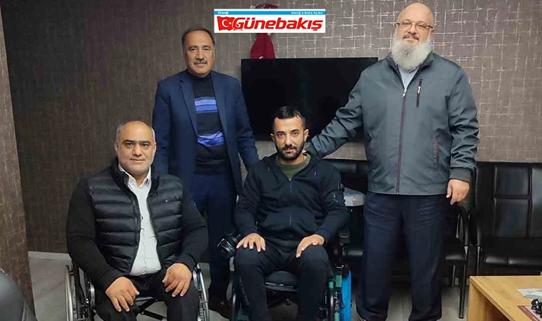 Elazığ’da Engelli Birey, Akülü Sandalyesine Kavuştu