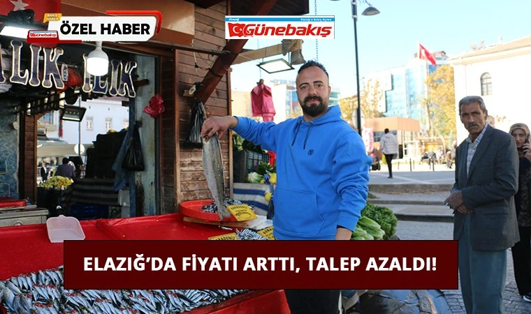 Elazığ’da Fiyatı Arttı, Talep Azaldı!