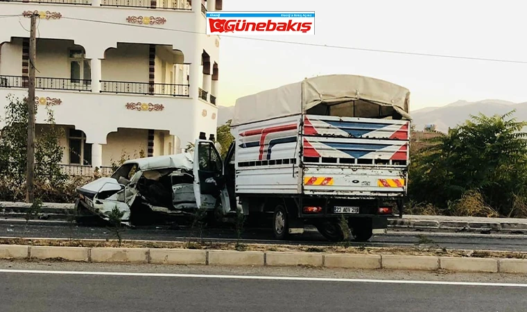 Elazığ'da Kaza: 1 Ölü, 1 Yaralı