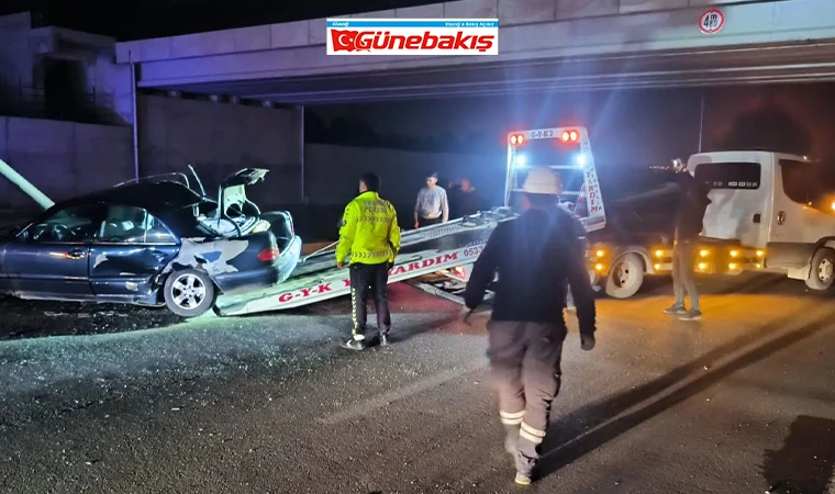 Elazığ’da Trafik Kazası: 1 Yaralı