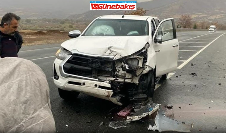 Elazığ’da Trafik Kazası: 1 Yaralı