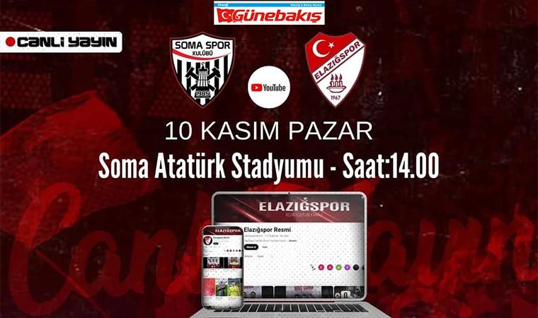 Elazığspor'un Maçı Canlı Yayınlanacak