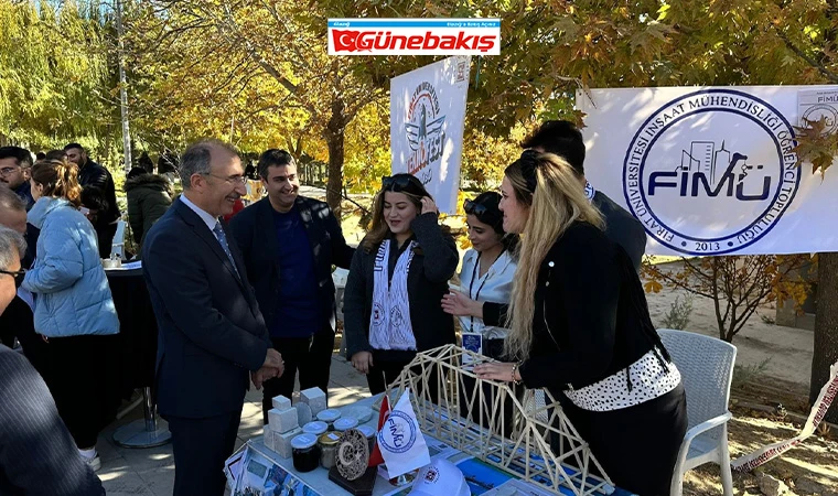 Fırat Üniversitesi Öğrenci Toplulukları Tanıtım Günleri Düzenledi