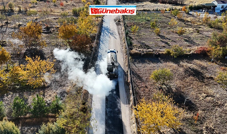 Gümüşbağlar Köyü’nde Yol Çalışmaları Devam Ediyor