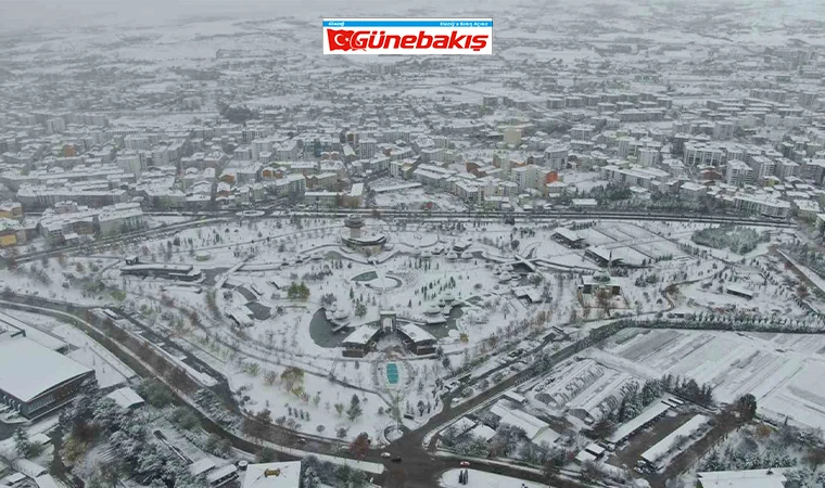 Mevsimin İlk Karı Yağdı, Elazığ Beyaza Büründü