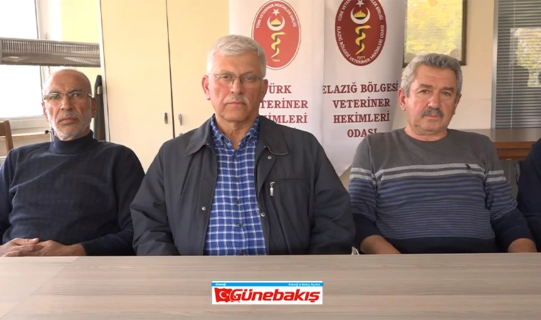 TVHB Merkez Konsey Bşk. Eroğlu, Elazığ Veteriner Odasını Ziyaret Etti