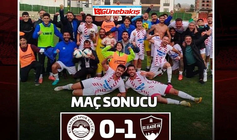 23 Elazığ FK Deplasmanda Kazandı! 0-1