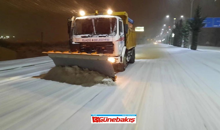 Elazığ Belediyesi'nden Kış Lastiği Uyarısı