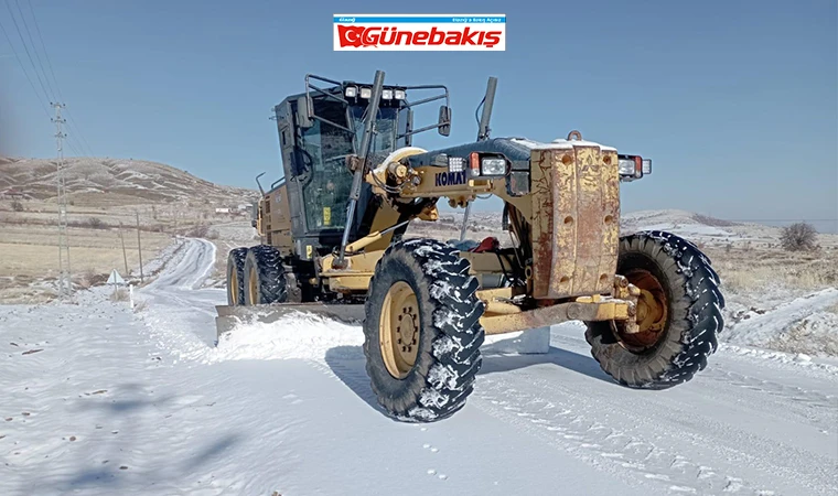 Elazığ’da 106 Köy Yolu Ulaşıma Kapandı