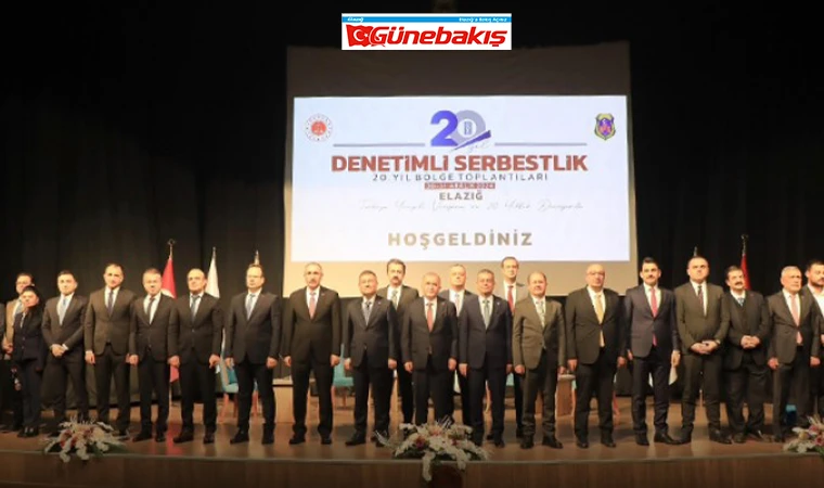 Elazığ’da Denetimli Serbestlik 20. Yıl Bölge Toplantıları Yapıldı