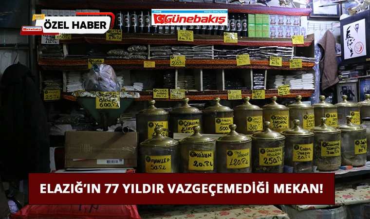 Elazığ’ın 77 Yıldır Vazgeçemediği Mekan!