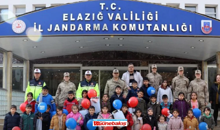 Öğrencilerden İl Jandarma Komutanlığına Anlamlı Ziyaret