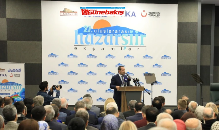 Türk Dünyası Elazığ'da Buluştu