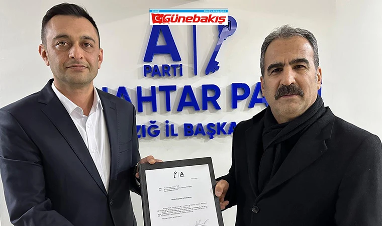 Anahtar Parti Elazığ Merkez İlçe Başkanlığına Kürşat Coşkun Atandı