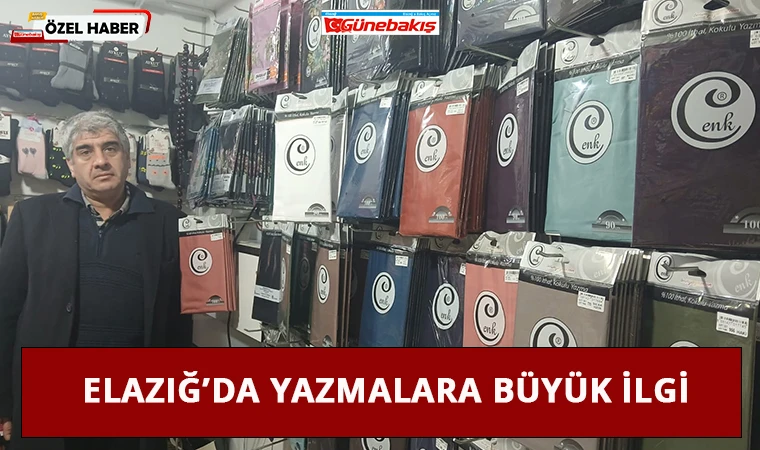 Elazığ’da Yazmalara Büyük İlgi