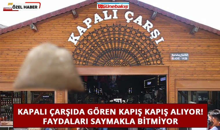 Kapalı Çarşıda Gören Kapış Kapış Alıyor! Faydaları Saymakla Bitmiyor