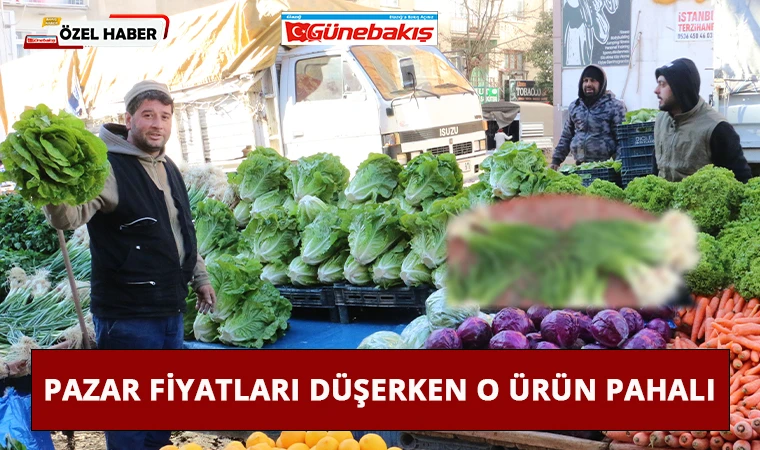 Pazar Fiyatları Düşerken O Ürün Pahalı!