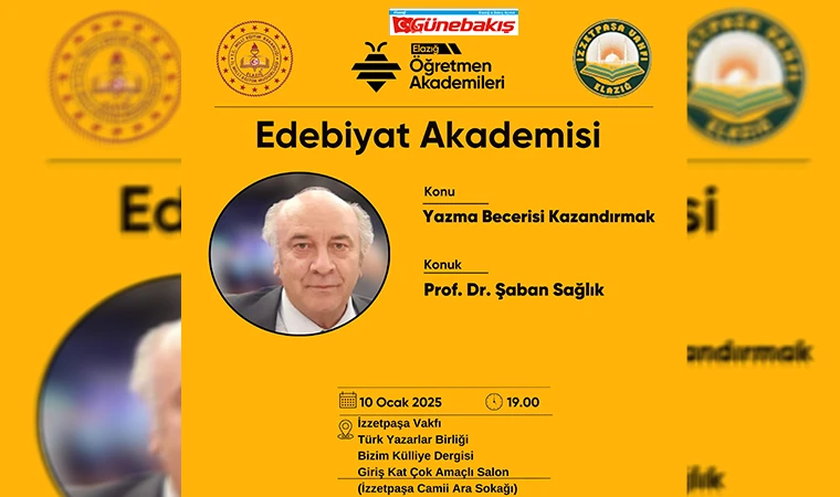 Prof. Dr. Sağlık, Elazığ’da Eğitim Verecek