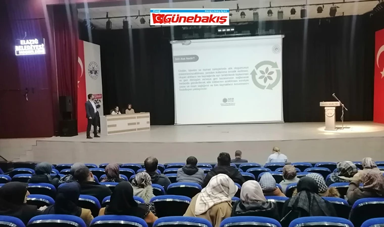 Aile Destek Merkezi Personeline Sıfır Atık Eğitimi Verildi