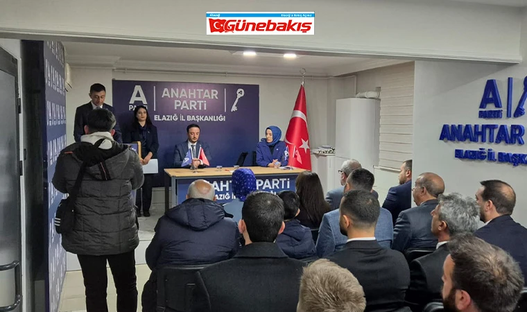 Anahtar Parti, Elazığ Merkez İlçe Teşkilatını Tanıttı