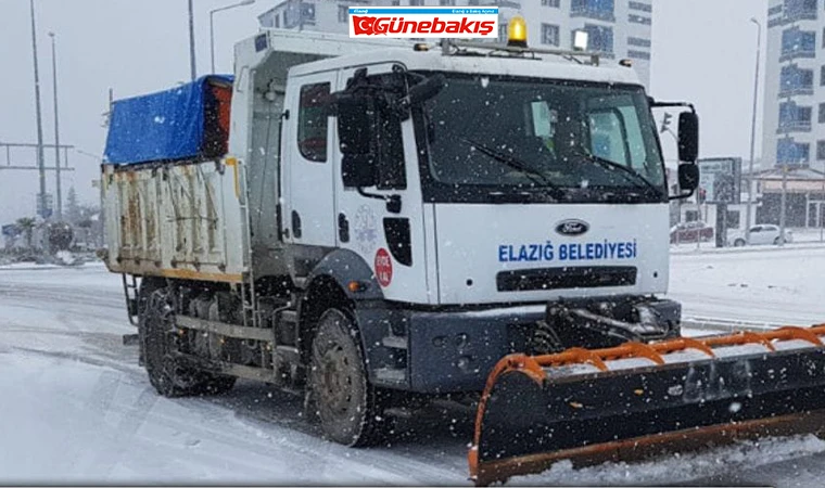 Elazığ’da Buzlanma Riski! Belediye Uyardı