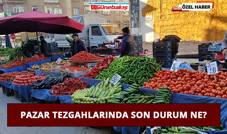 Pazar Tezgahlarında Son Durum Ne?